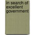 In search of Excellent Government