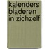 Kalenders bladeren in zichzelf