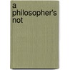 A philosopher's not door M.G.J. Beets