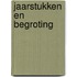 Jaarstukken en begroting