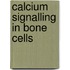 Calcium signalling in bone cells