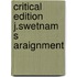Critical edition j.swetnam s araignment
