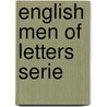 English men of letters serie by Korsten
