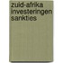Zuid-afrika investeringen sankties