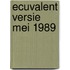 Ecuvalent versie mei 1989