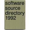 Software source directory 1992 by Unknown
