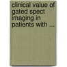 Clinical value of gated spect imaging in patients with ... by O. de Winter