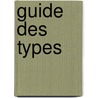 Guide des types by Unknown