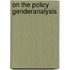 On the policy genderanalysis