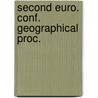 Second euro. conf. geographical proc. by Harts