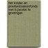 Het kinder-en prentenboekenfonds van B.Jacobs te Groningen