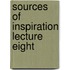 Sources of inspiration lecture eight
