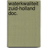 Waterkwaliteit zuid-holland doc. door Klostermann