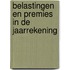 Belastingen en premies in de jaarrekening