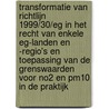 Transformatie van Richtlijn 1999/30/EG in het recht van enkele EG-landen en -regio's en toepassing van de grenswaarden voor NO2 en PM10 in de praktijk door T. van Nieuwerburgh