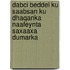 Dabci beddel ku saabsan ku dhaqanka naafeynta saxaaxa dumarka