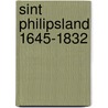 Sint philipsland 1645-1832 door Onbekend