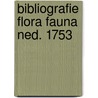 Bibliografie flora fauna ned. 1753 door Boerlage