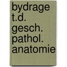 Bydrage t.d. gesch. pathol. anatomie door Haneveld