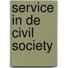 Service in de civil society by T. Schuyt
