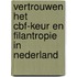 Vertrouwen het CBF-keur en filantropie in Nederland