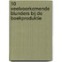 10 veelvoorkomende blunders bij de boekproduktie