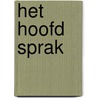Het hoofd sprak door E. Wintzen