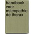 Handboek voor osteopathie de thorax
