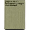 Programma van ouderenvoorzieningen in Vlaanderen door E. Van Wilder