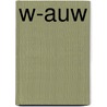 W-AUW door Afke Huitema