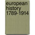 European history 1789-1914