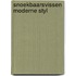 Snoekbaarsvissen moderne styl