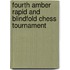 Fourth Amber rapid and blindfold chess tournament