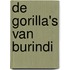 De gorilla's van Burindi