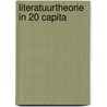 Literatuurtheorie in 20 capita door P. Adriaensen