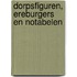 Dorpsfiguren, ereburgers en notabelen