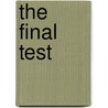 The final test door P. Cooijmans