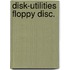Disk-utilities floppy disc.