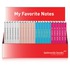 Display My favorite notes