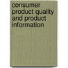 Consumer product quality and product information door Beerepoot