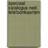 Speciaal catalogus ned. telefoonkaarten