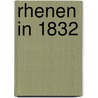 Rhenen in 1832 door Onbekend