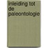 Inleiding tot de paleontologie