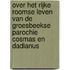 Over het Rijke Roomse leven van de Groesbeekse parochie Cosmas en Dadianus