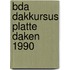 Bda dakkursus platte daken 1990