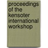 Proceedings of the KENSOTER international workshop door Onbekend