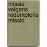 Missie volgens Redemptoris Missio door J. van Nieuwenhove