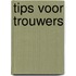 Tips voor trouwers