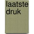 Laatste druk