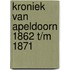 Kroniek van Apeldoorn 1862 t/m 1871